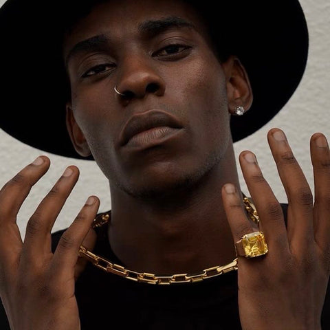 Bamboo Link Necklace Bamboo Link Necklace