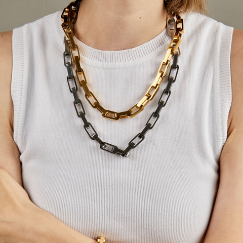 Bamboo Link Necklace Bamboo Link Necklace