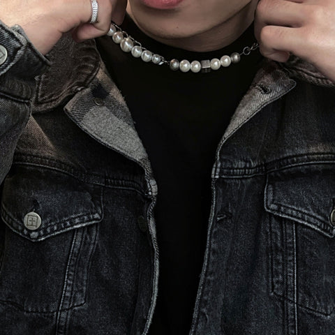 Cuban Pearl Double-Layered Necklace Cuban Pearl Double-Layered Necklace