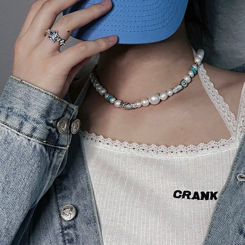 Daisy Pearl Necklace Daisy Pearl Necklace