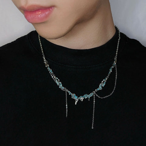 Ocean Tassel Necklace Ocean Tassel Necklace