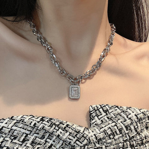 Ice Sugar Gemstone Necklace Ice Sugar Gemstone Necklace