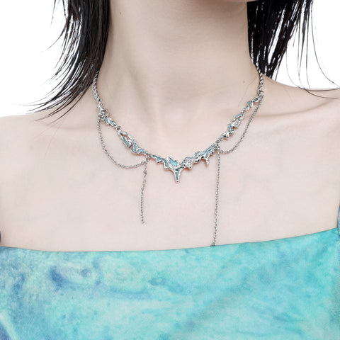 Ocean Tassel Necklace Ocean Tassel Necklace