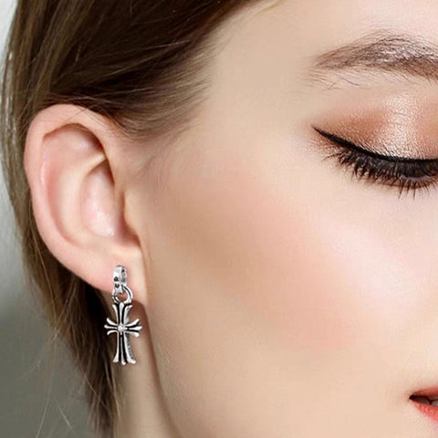 Asymmetrical Cross Earrings Asymmetrical Cross Earrings