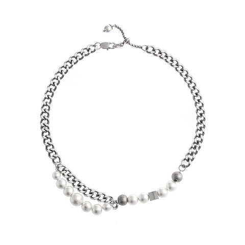 Cuban Pearl Double-Layered Necklace Cuban Pearl Double-Layered Necklace