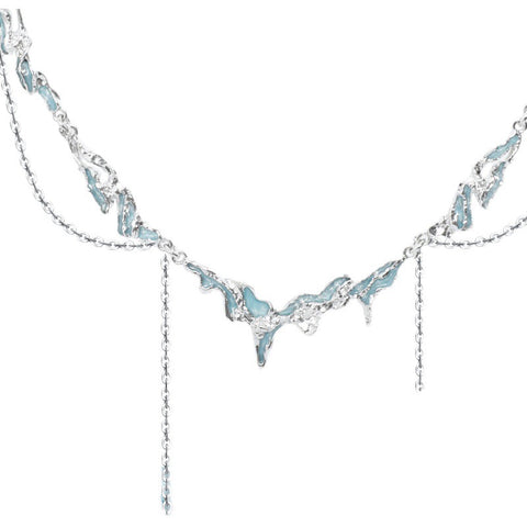 Ocean Tassel Necklace Ocean Tassel Necklace