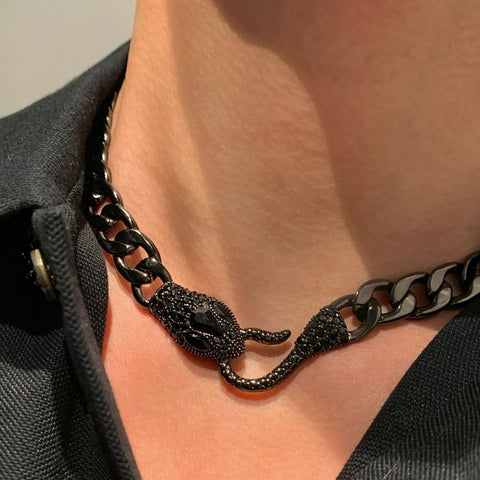 Cuban Snake Necklace Cuban Snake Necklace