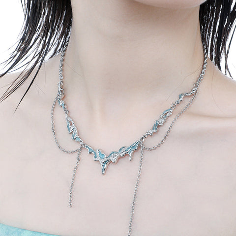 Ocean Tassel Necklace